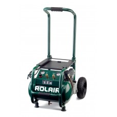 Rolair VT25BIG 2.5 HP 5.3 Gal Wheeled Compressor with Overload Protection and Manual Reset