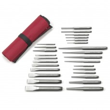 GearWrench 82306 27 Piece Alloy Steel Punch and Chisel Set