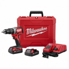 Milwaukee 2702-22CT M18 1/2" Compact Brushless Hammer Drill/Driver Kit