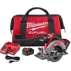 Milwaukee 2730-22 M18 FUEL 6-1/2" Circular Saw Kit with 2 Batteries