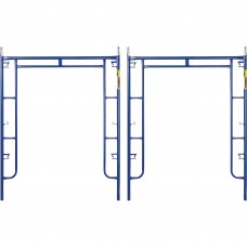 Metaltech 4,900-Lb. Capacity Arch Scaffold Frames — 2-Pk., 6ft. x 5ft.
