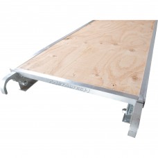 Metaltech 10ft. x 19in. Aluminum Platform with Edge Capping, Model# M-MPP1019RE
