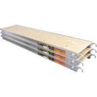 Metaltech 10ft. x 19in. Aluminum Platform with Edge Capping, Model# M-MPP1019RE