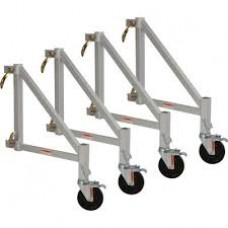 Metaltech 4-Piece 14in. Scaffold Outrigger Set, Model# I-CAISC04