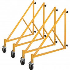 Metaltech 46in. Outrigger for Tall Tower Multi-Purpose 6-Ft. Baker-Style Scaffold — Set of 4, Model# I-CISO4TT
