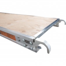 Metaltech 7ft. x 19in. Aluminum Platform with Edge Capping— Model# M-MPP719RE