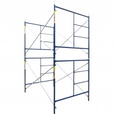 Metaltech Saferstack Double Lift Scaffold — Set of 2, 5ft. x 7ft. x 10ft., Model# M-MFC50710A