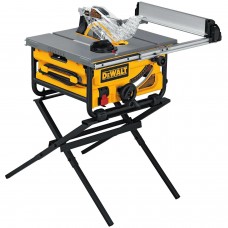 DeWalt DW745S 15 Amp 10" Compact Jobsite Table Saw with Stand