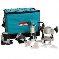 Makita RT0701CX3 1-1/4 HP Compact Router Kit with Dust Collection Attachments