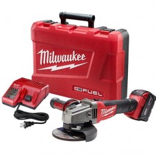 Milwaukee 2781-21 M18 FUEL 4-1/2 - 5" Grinder, Slide Switch Lock-On w/ 1 Battery