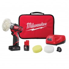 Milwaukee 2438-22X M12 Variable Speed Polisher/Sander Kit with XC Battery